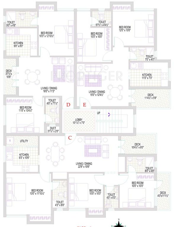 Images for Cluster Plan of Lakshmi Builders Annai Sathya Nagar