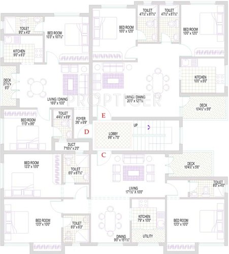 Images for Cluster Plan of Lakshmi Builders Annai Sathya Nagar