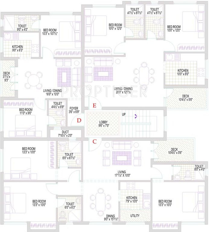 Images for Cluster Plan of Lakshmi Builders Annai Sathya Nagar