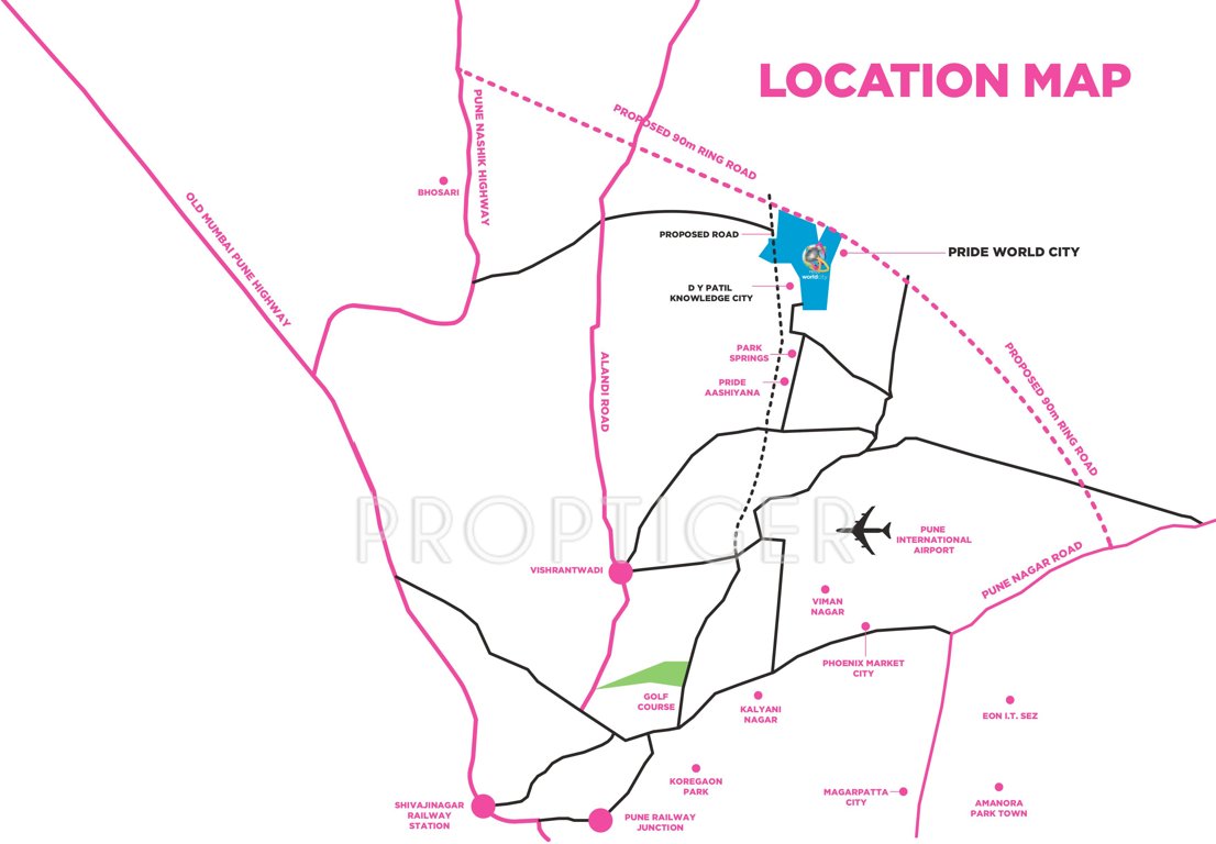  world city Images for Location Plan of Pride World City