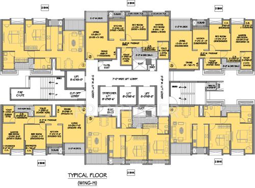 Images for Cluster Plan of Rustomjee Rustomjee Azziano Wing H azziano-wing-h Images for Cluster Plan of Rustomjee Rustomjee Azziano Wing H