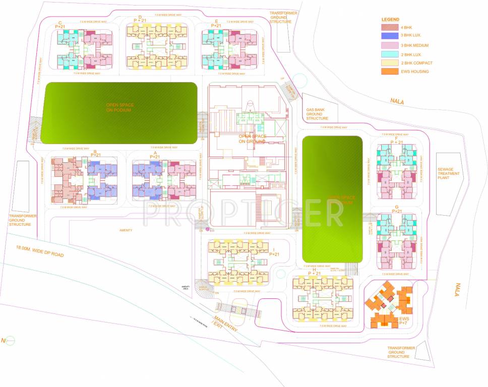 Images for Layout Plan of Bhandari 7 Plumeria Drive