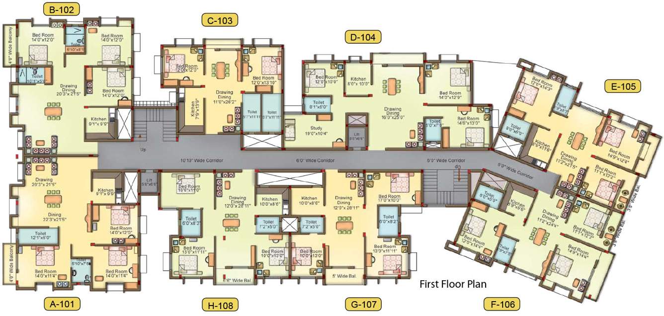 Images for Cluster Plan of Sri Palace