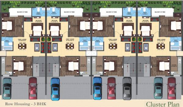 Images for Cluster Plan of MGI Sanskar Residency Images for Cluster Plan of MGI Sanskar Residency