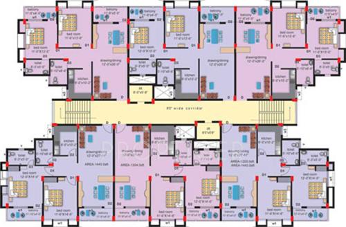 Images for Cluster Plan of Sri Plaza