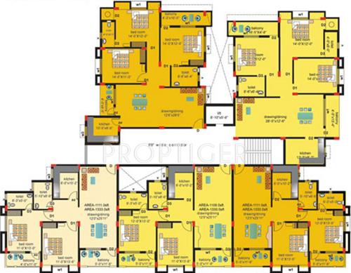 Images for Cluster Plan of Sri Plaza