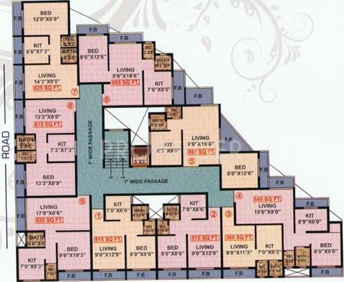 Images for Cluster Plan of Raj Menzes House