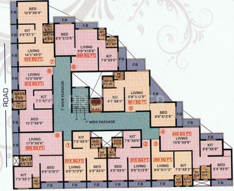 Images for Cluster Plan of Raj Menzes House