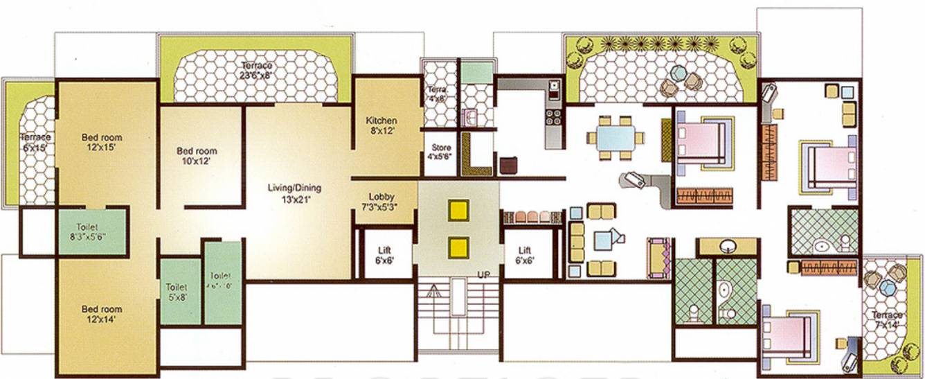 Images for Cluster Plan of Panama SLK Heights