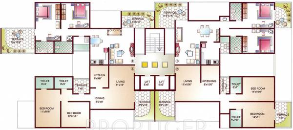 Images for Cluster Plan of Panama SLK Heights