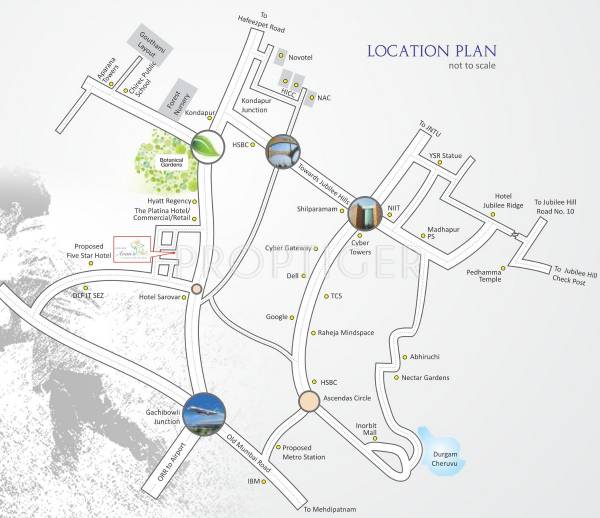 Images for Location Plan of Reliance Developers Avans Bliss