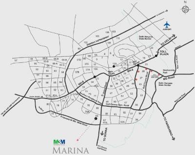  marina Location Plan