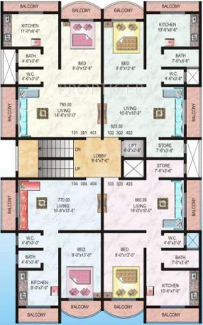 Images for Cluster Plan of Raj Padmavati