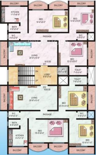 Images for Cluster Plan of Raj Padmavati