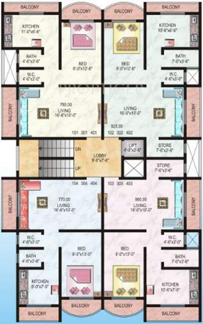 Images for Cluster Plan of Raj Padmavati