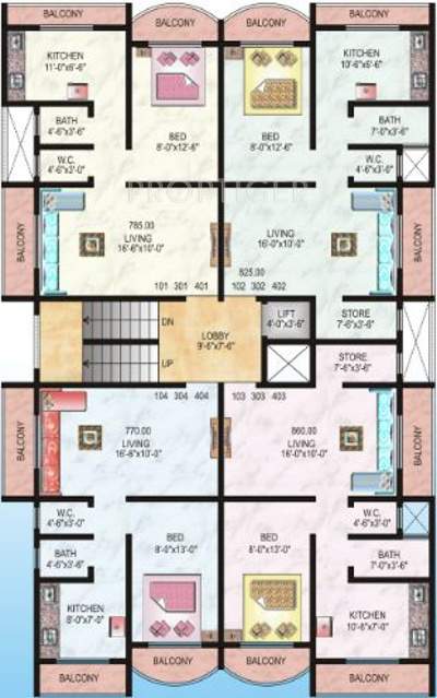 Images for Cluster Plan of Raj Padmavati
