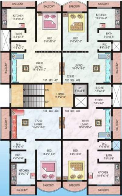 Images for Cluster Plan of Raj Padmavati