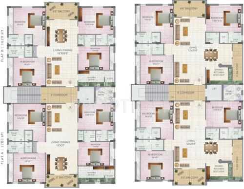 Images for Cluster Plan of Cubix Rishi and Swarna Classic