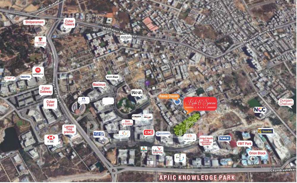 Images for Location Plan of Cubix Ventures Rishi and Swarna Classic