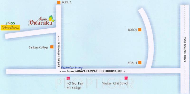 Images for Location Plan of Jass Brindhavan