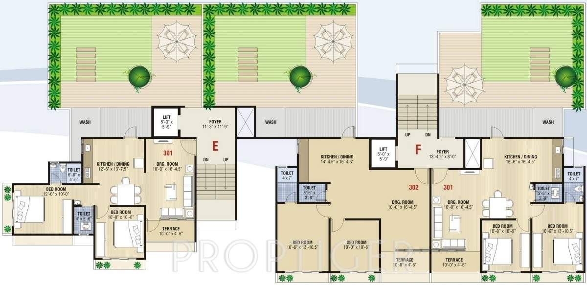 Images for Cluster Plan of SS Enterprises Sai Sneh Residency