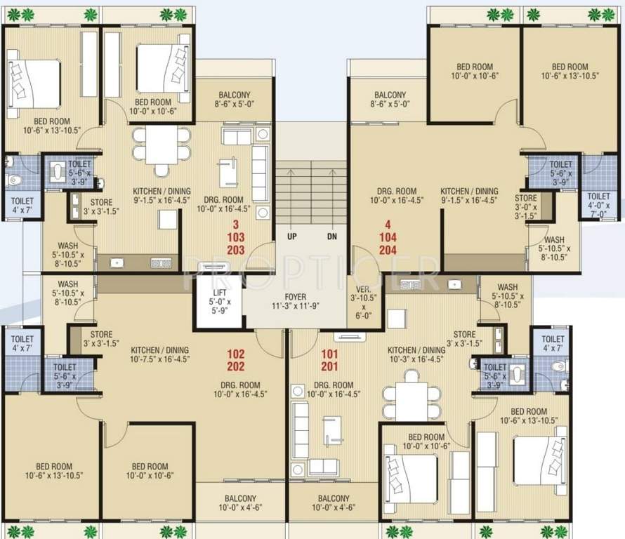 Images for Cluster Plan of SS Enterprises Sai Sneh Residency