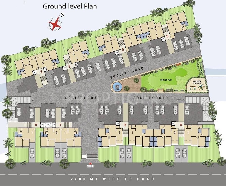 Images for Layout Plan of SS Enterprises Sai Sneh Residency