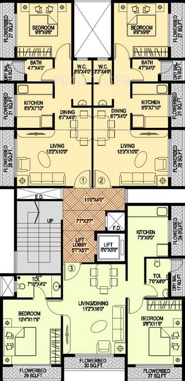 Images for Cluster Plan of Soham Avenue