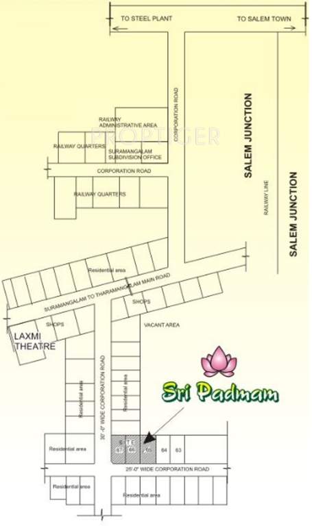  sri padmam Images for Location Plan of Chola Sri Padmam
