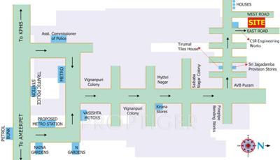  prime Images for Location Plan of RK Infratech Prime