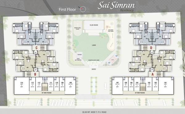 Images for Cluster Plan of SS Sai Simran Residency