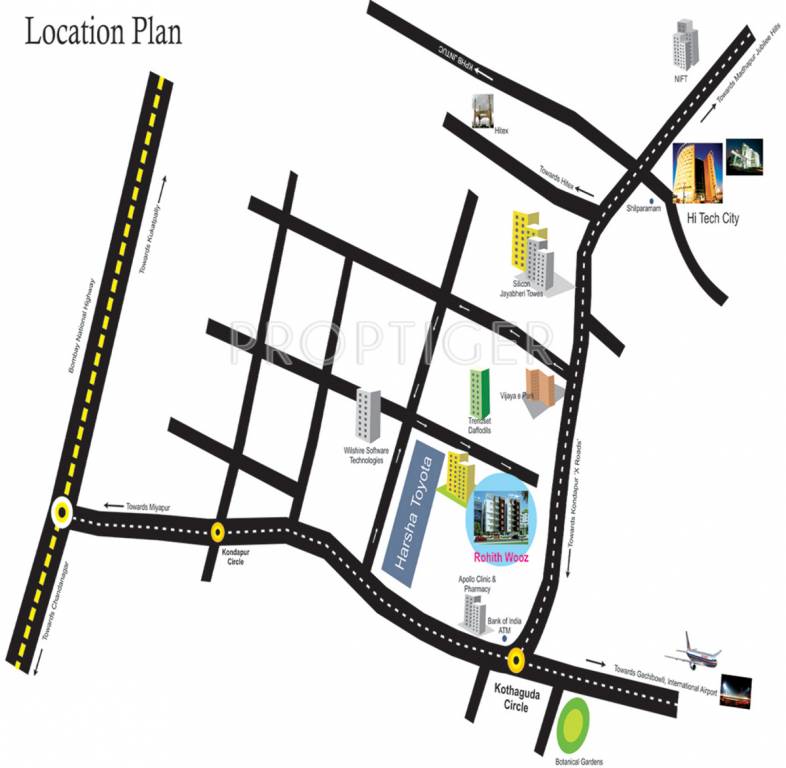 Images for Location Plan of Ashok Rohith Wooz
