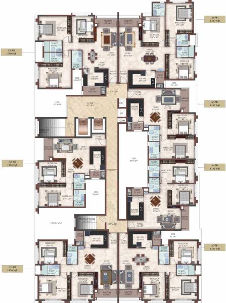 Images for Cluster Plan of Casagrand Masseys