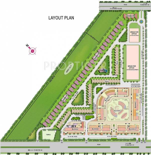 Images for Layout Plan of CBS World One Villas