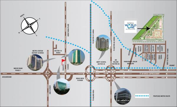Images for Location Plan of CBS World One Villas