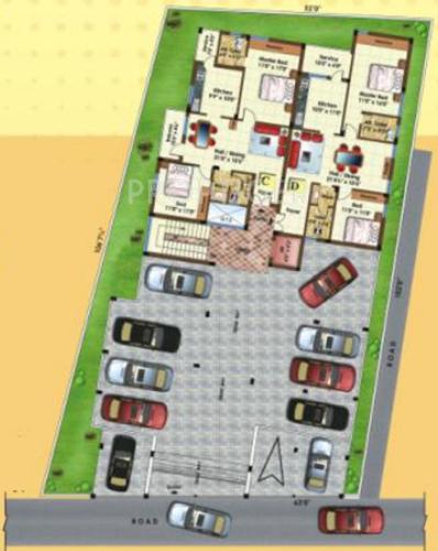 Images for Cluster Plan of Chola Kamban Kudil