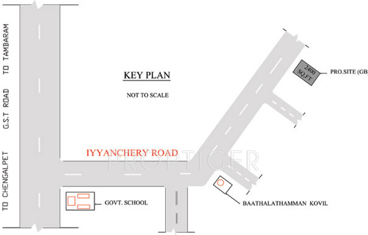 amman builders pvt ltd giri bala homes Location Plan