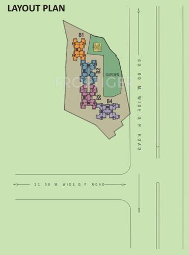  heights Images for Layout Plan of Sai Shrushti Heights