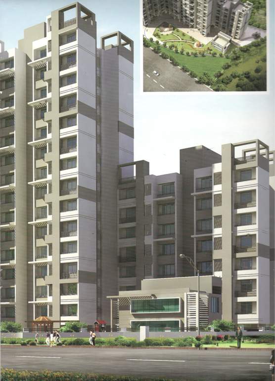  heights Images for Elevation of Sai Shrushti Heights