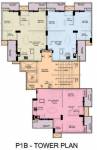  slf-anushree-apartments Tower P1B Cluster Plan