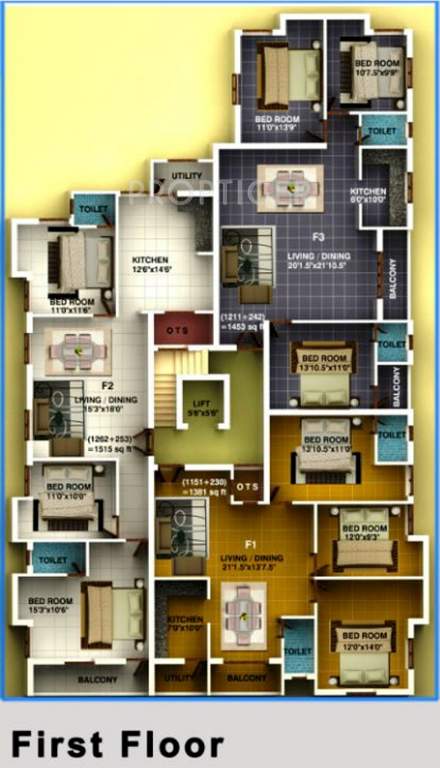 Images for Cluster Plan of Brownstone Sai Dharani