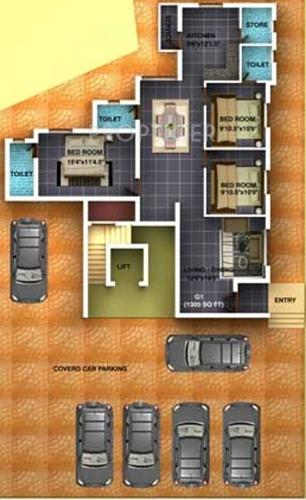 Images for Cluster Plan of Brownstone Sai Dharani
