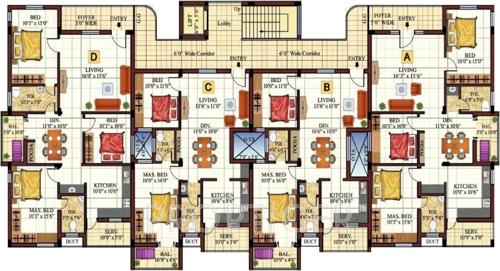 Images for Cluster Plan of Chola Chendhur