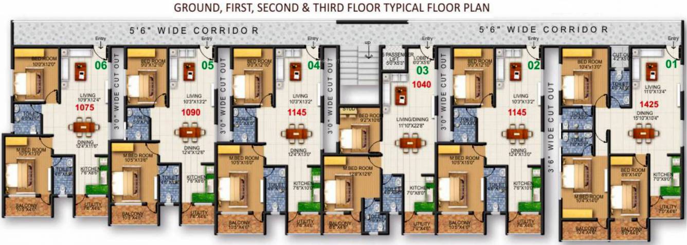 Images for Cluster Plan of Keystone White House