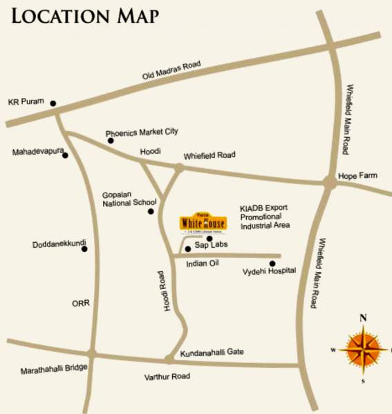  white-house Location Plan