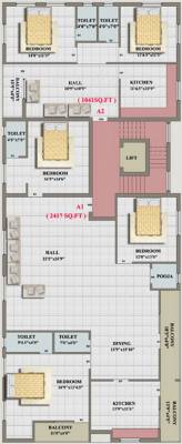 Images for Cluster Plan of Brownstone Adithi Ruby