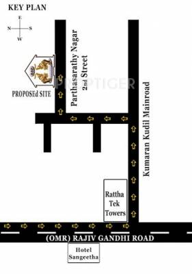 Images for Location Plan of Brownstone Adithi Ruby