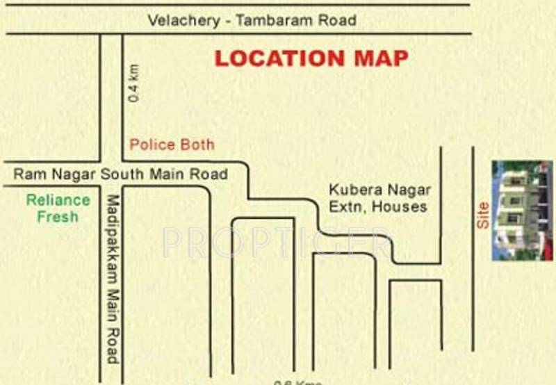 Images for Location Plan of Madhav Ranga Villa
