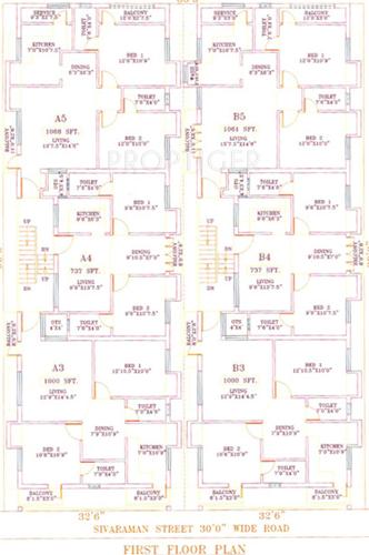 Images for Cluster Plan of Brownstone Madipakkam North