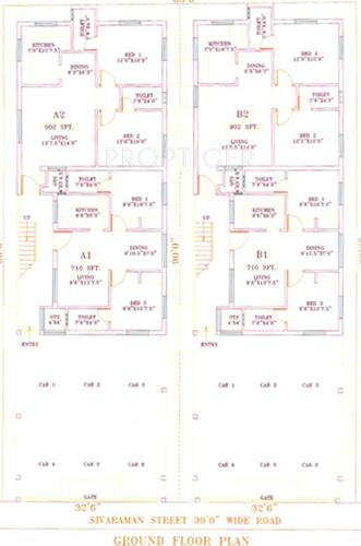 Images for Cluster Plan of Brownstone Madipakkam North